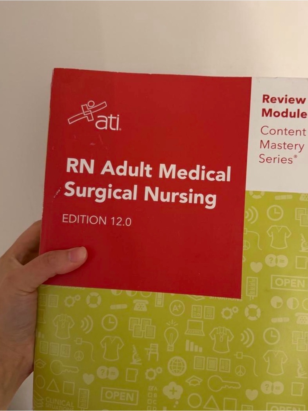 ATI RN Adult medical surgical nursing review book edition 12.0